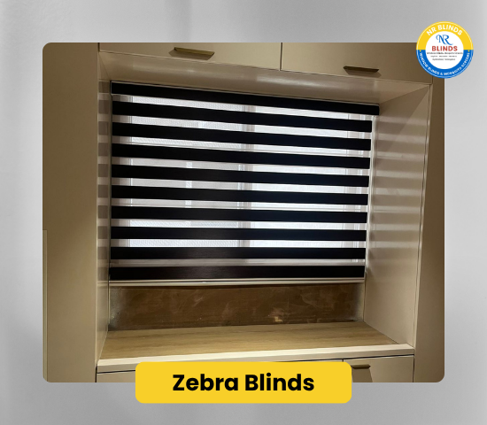 Bedroom - Zebra Blinds