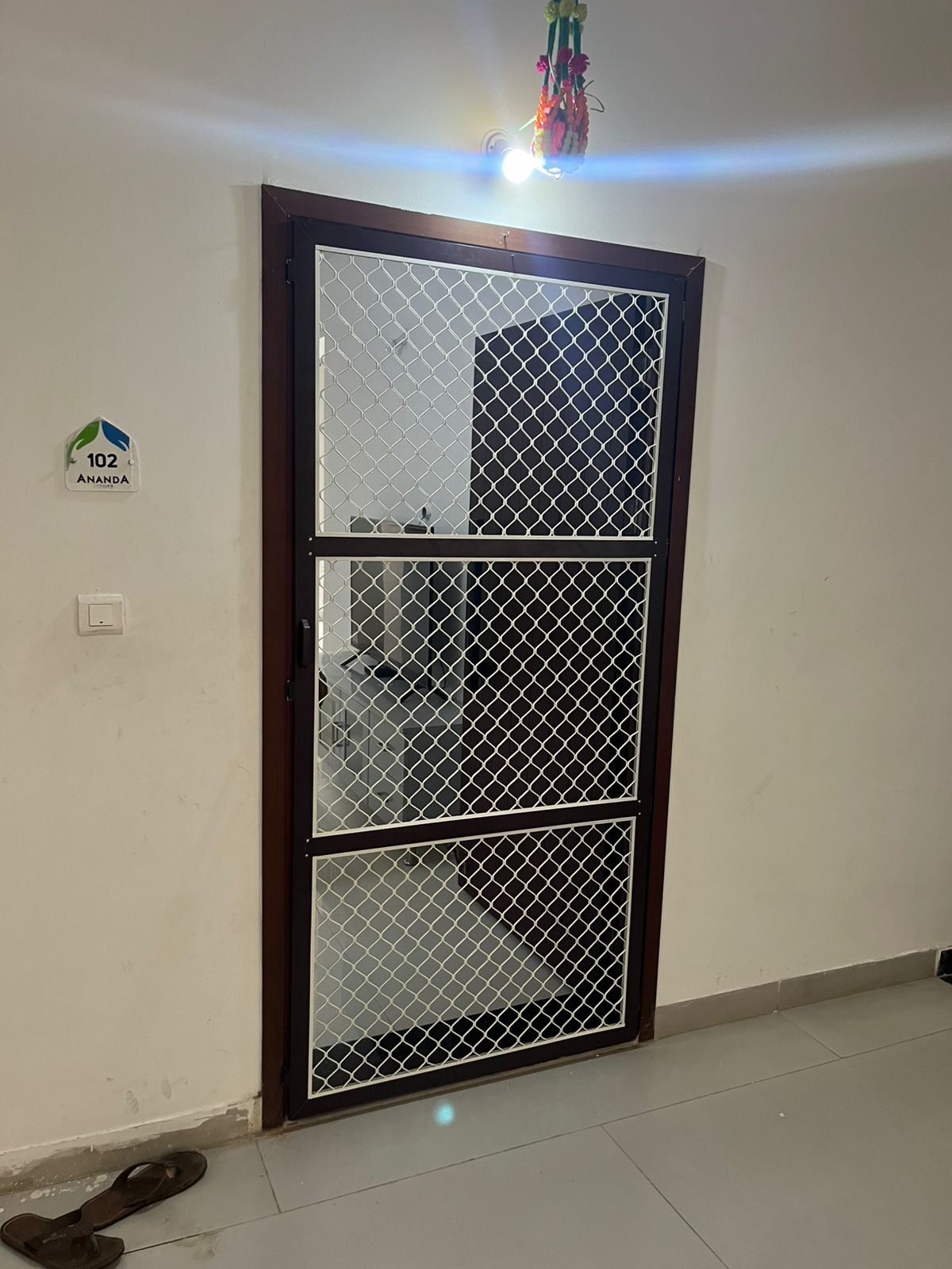 Aluminium Openable Mesh Door